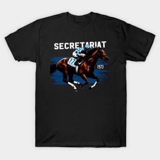 Secretariat 1973 Horse Racing T-Shirt